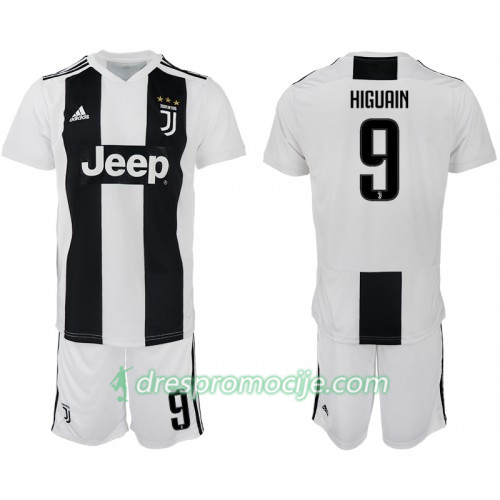 Juventus Dres Higuain 9 Dječji Domaći 2018/19 Kratkih Rukava Juventus Dres Higuain 9 Dječji Domaći 2018/19 Kratkih Rukava